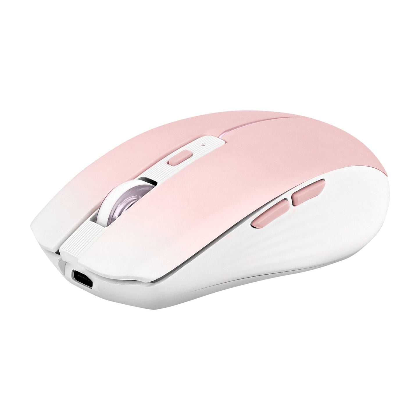 TNB Souris colorée rechargeable DUAL CONNECT rose - GRADIENT