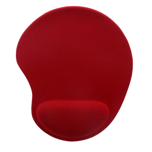 TNB Tapis de souris ergonomique avec repose-poignet rouge