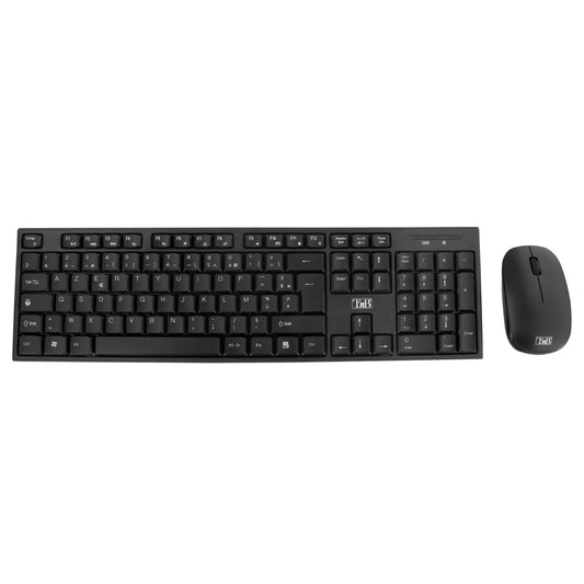TNB CLASSY - COMBO CLAVIER / SOURIS SANS FIL - NOIR