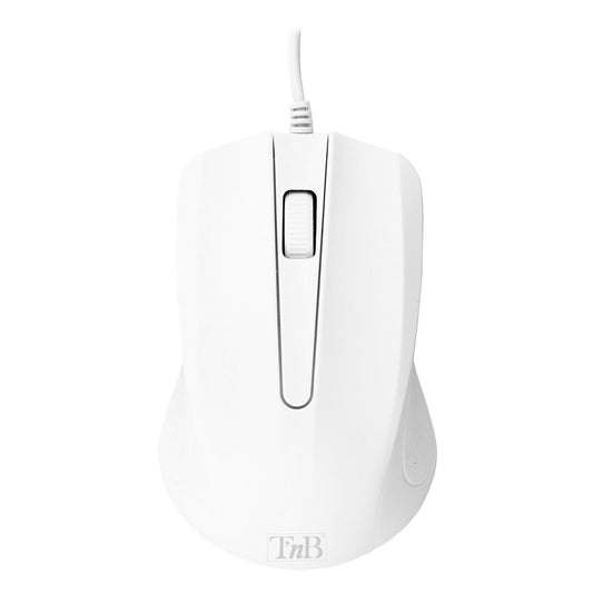 TNB Souris optique filaire shark blanche