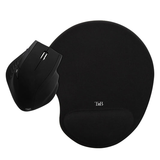 TNB Pack de souris sans fil et tapis de souris ERGONOMIC