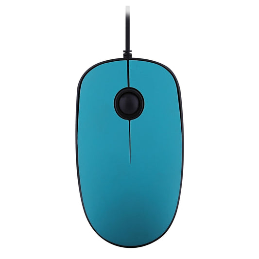 TNB Souris filaire USB-A & USB-C SUNSET bleu
