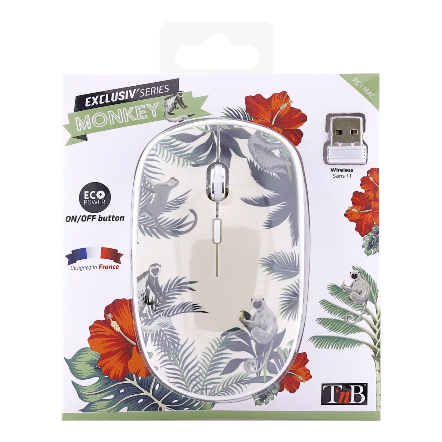 TNB Souris sans fil MONKEY EXCLUSIV