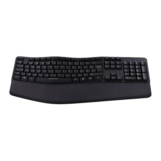 TNB ERGONOMIC - Clavier ergonomique filaire avec repose-poignet aimanté