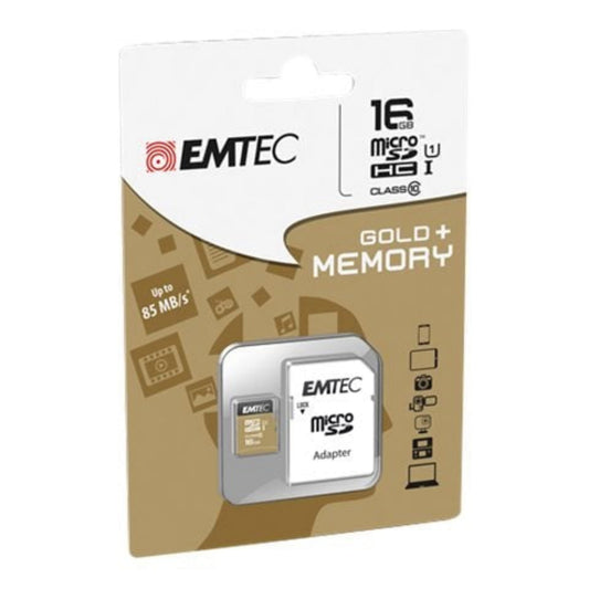 Carte mémoire Emtec microSD – 16 Go Class 10