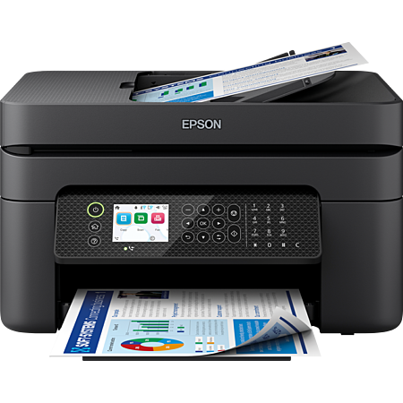 Epson WorkForce WF-2950DWF — Imprimante jet d’encre couleur 4-en-1 (Wi-Fi, ADF, Recto-verso)