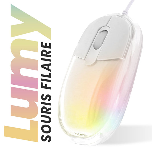 TNB Souris filaire lumineuse LUMY