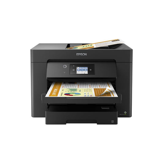Epson WorkForce WF-7830DTWF — Imprimante jet d’encre A3, 4-en-1 (Wi-Fi, Ethernet, recto-verso intégral A3)
